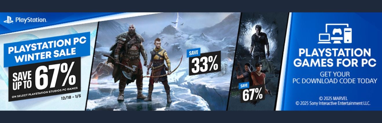 PlayStation Winter Sale 2025