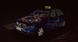 Taxi Life: A City Driving Simulator - Christmas Cosmetic Pack