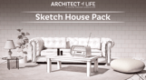 Architect Life: A House Design Simulator - Sketch House Pack