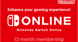 365 Days Nintendo Switch Online Individual EU Membership