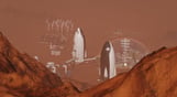 Surviving Mars - First Colony Launch