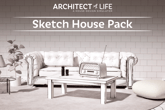 Architect Life: A House Design Simulator - Sketch House Pack