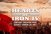 Hearts of Iron IV: Content Creator Pack - Soviet Union 2D Art