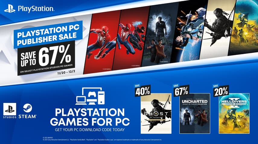 PlayStation’s Biggest PC Sale Is Here!
