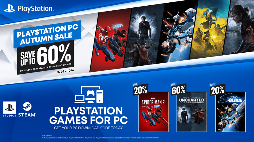 PlayStation Autumn Sale 2025 – Epic Adventures, Unbeatable Deals