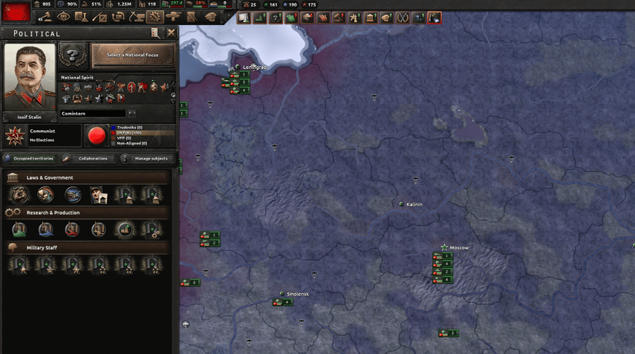 Hearts of Iron IV: Content Creator Pack - Soviet Union 2D Art