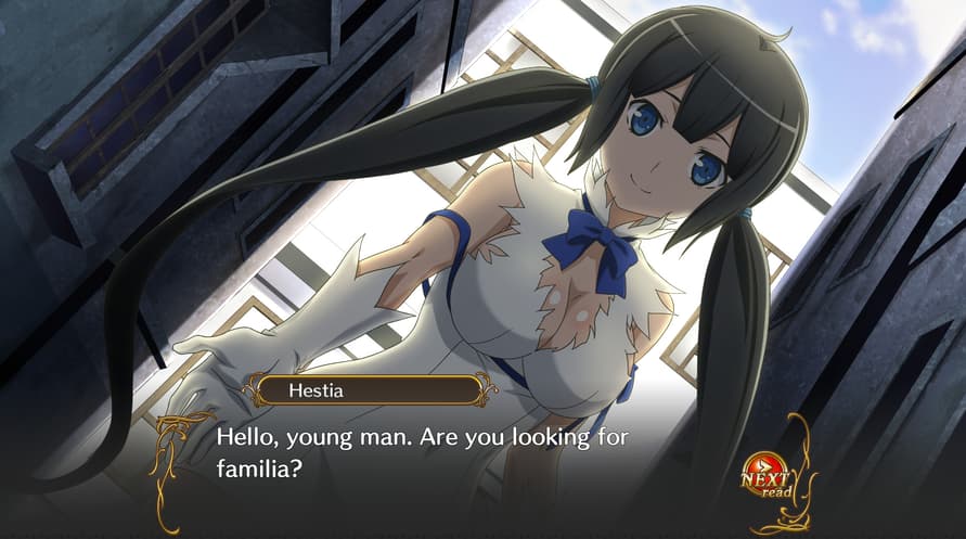 Is It Wrong to Try to Pick Up Girls in a Dungeon? Infinite Combate