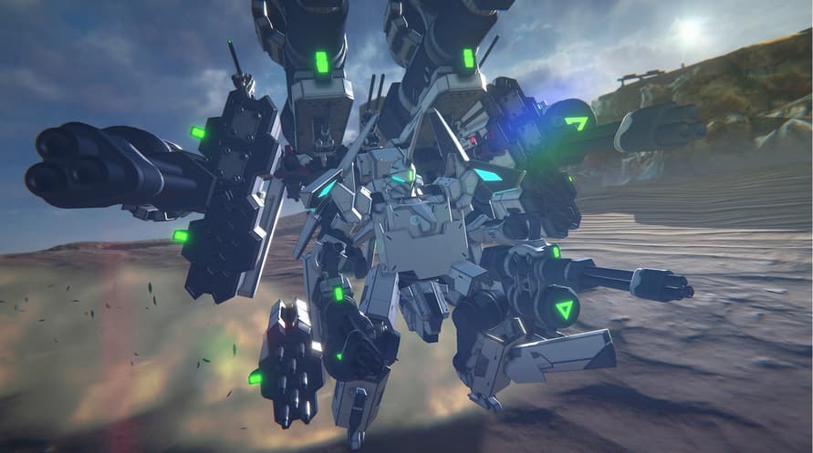 CUSTOM MECH WARS EARTH DEFENSE FORCE COLLAB EDITION