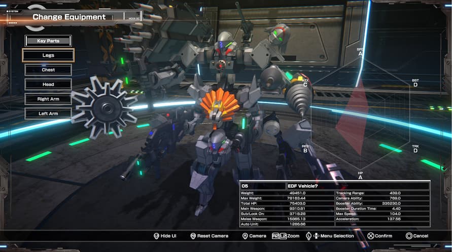 CUSTOM MECH WARS EARTH DEFENSE FORCE COLLAB EDITION