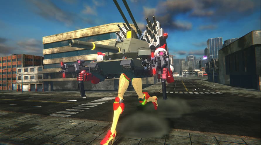 CUSTOM MECH WARS EARTH DEFENSE FORCE COLLAB EDITION