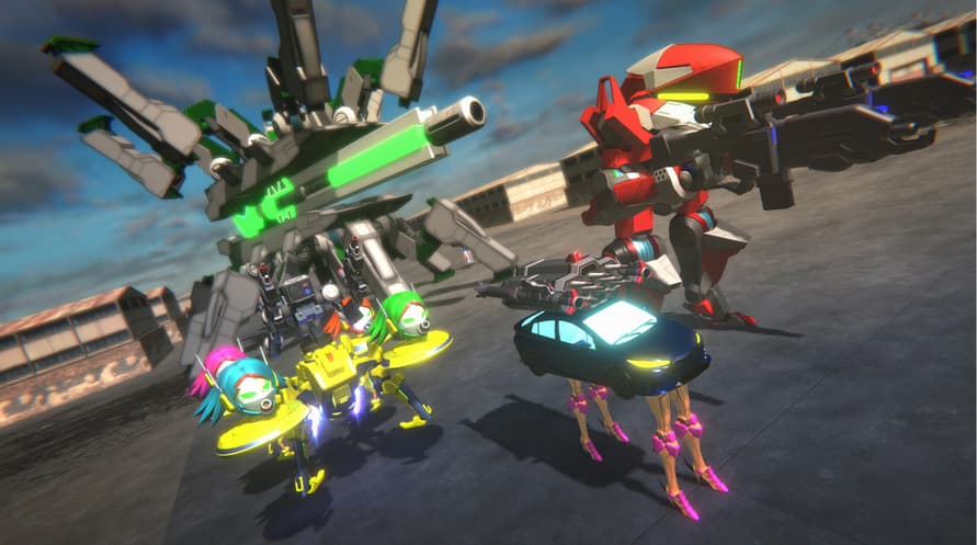 CUSTOM MECH WARS EARTH DEFENSE FORCE COLLAB EDITION