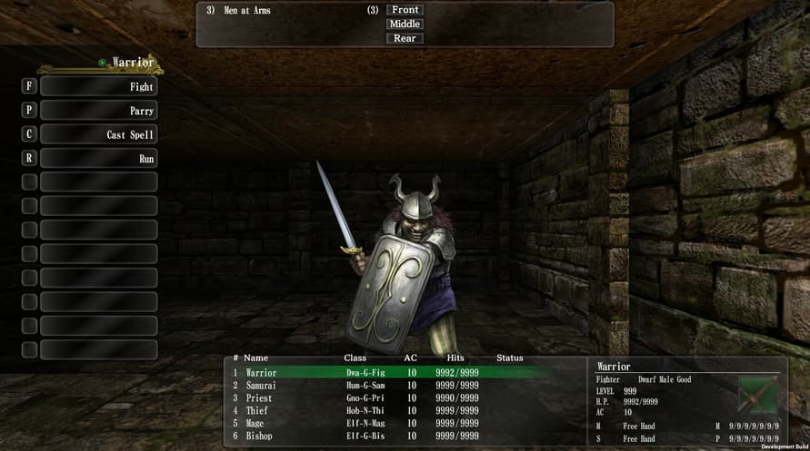 Wizardry: The Five Ordeals - Scenario Prisoners of the Battles