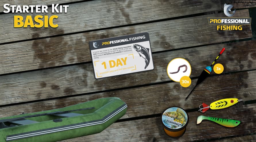Professional Fishing: Starter Kit Basic