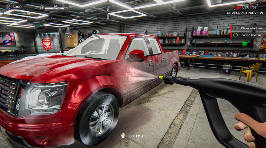 Car Detailing Simulator