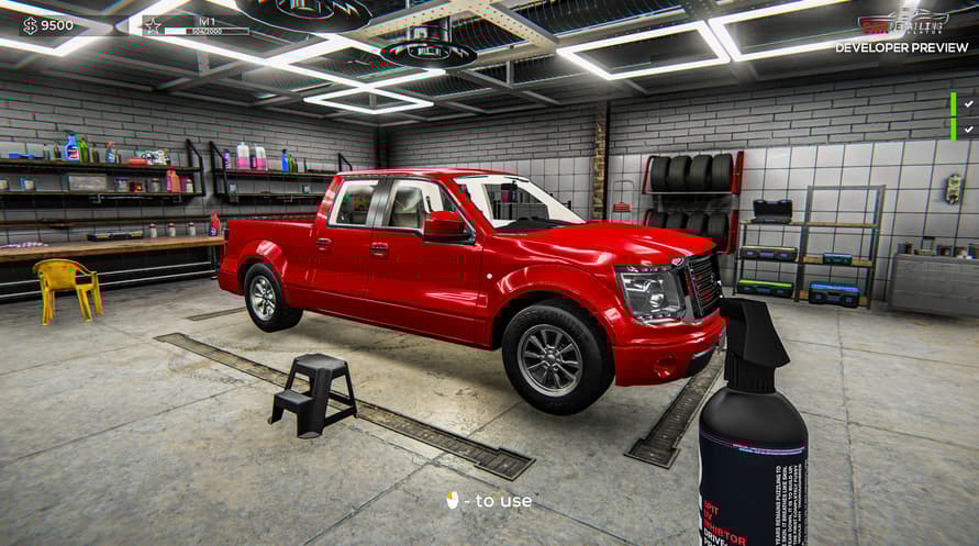 Car Detailing Simulator