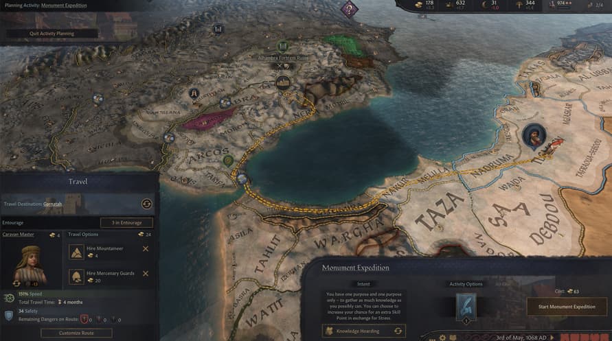 Crusader Kings III: Wandering Nobles