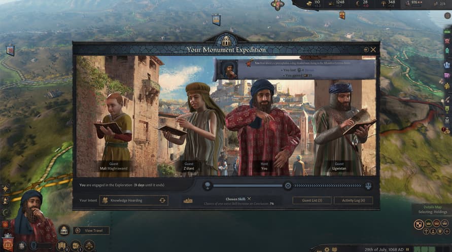 Crusader Kings III: Wandering Nobles