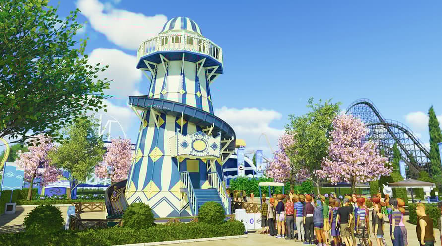Planet Coaster 2: Vintage Funfair Ride Pack