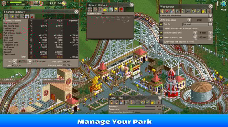 RollerCoaster Tycoon® Classic