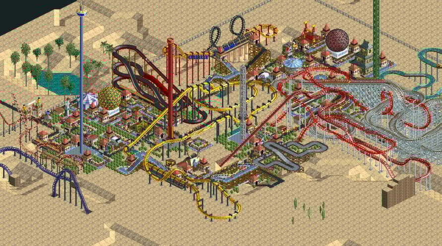 RollerCoaster Tycoon®: Deluxe