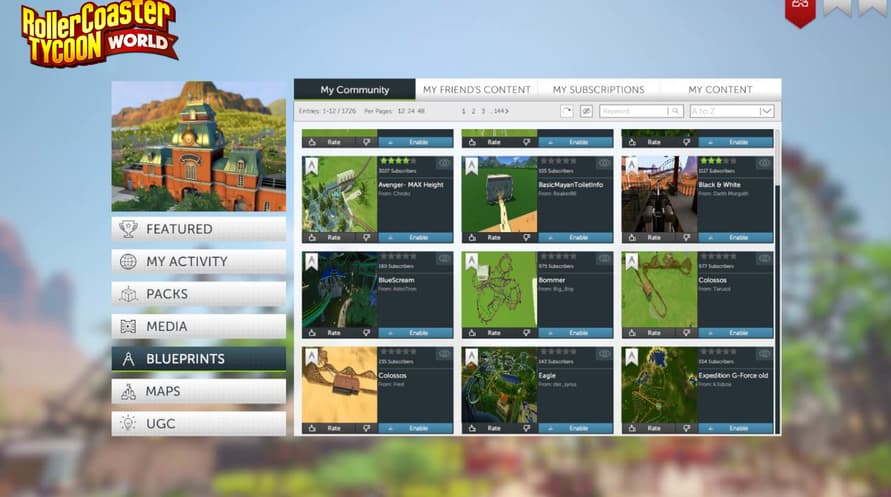 RollerCoaster Tycoon World™