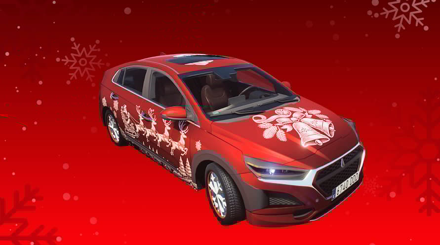 Taxi Life: A City Driving Simulator - Christmas Cosmetic Pack