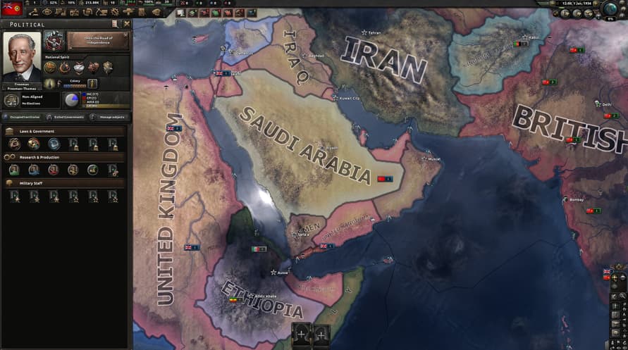Hearts of Iron IV: Graveyard of Empires - Country Pack