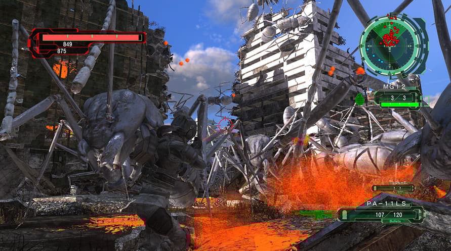 EARTH DEFENSE FORCE 6