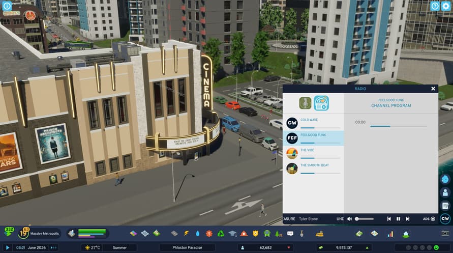 Cities: Skylines II - Creator Pack: Feelgood Funk Radio