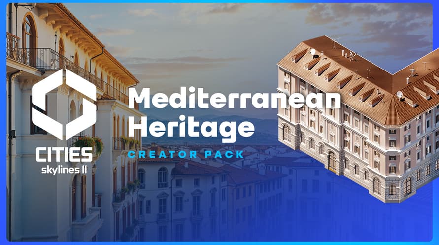 Cities: Skylines II - Creator Pack: Mediterranean Heritage