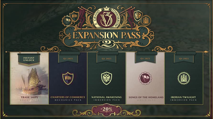 Victoria 3 - Expansion Pass 2