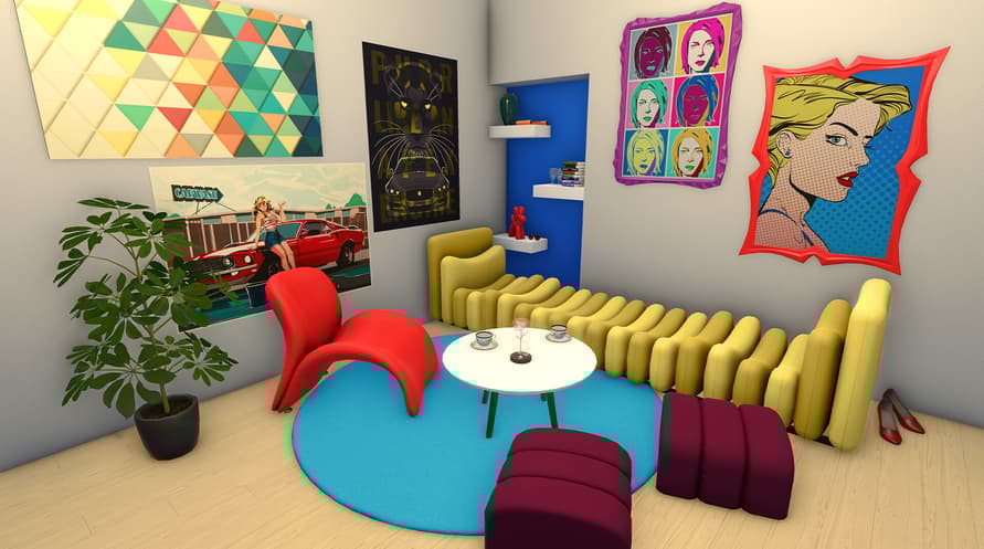 House Flipper - Pop Art Furniture Pack