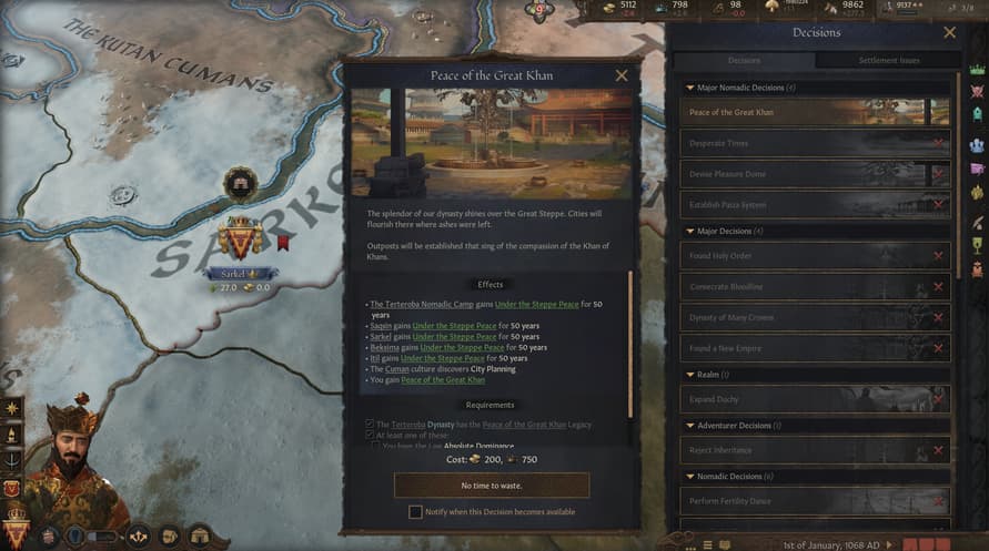 Crusader Kings III: Khans of the Steppe