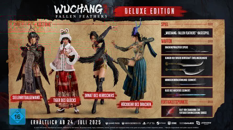 WUCHANG: Fallen Feathers Deluxe Edition
