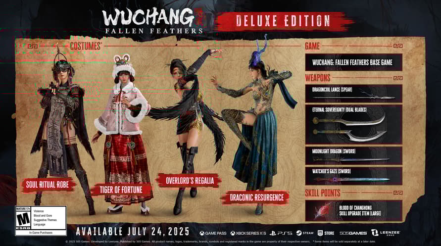 WUCHANG: Fallen Feathers Deluxe Edition