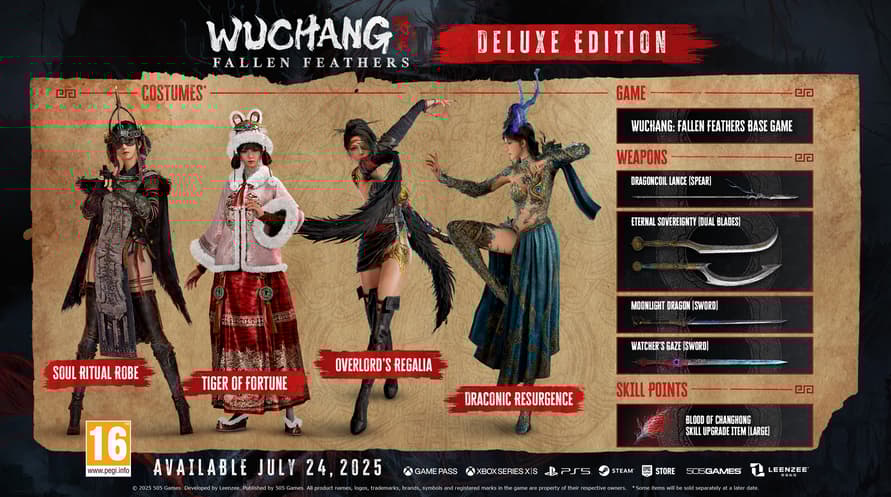 WUCHANG: Fallen Feathers Deluxe Edition