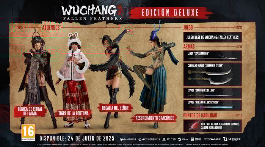 WUCHANG: Fallen Feathers Deluxe Edition