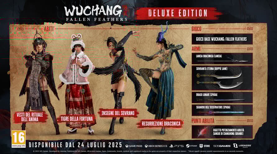 WUCHANG: Fallen Feathers Deluxe Edition