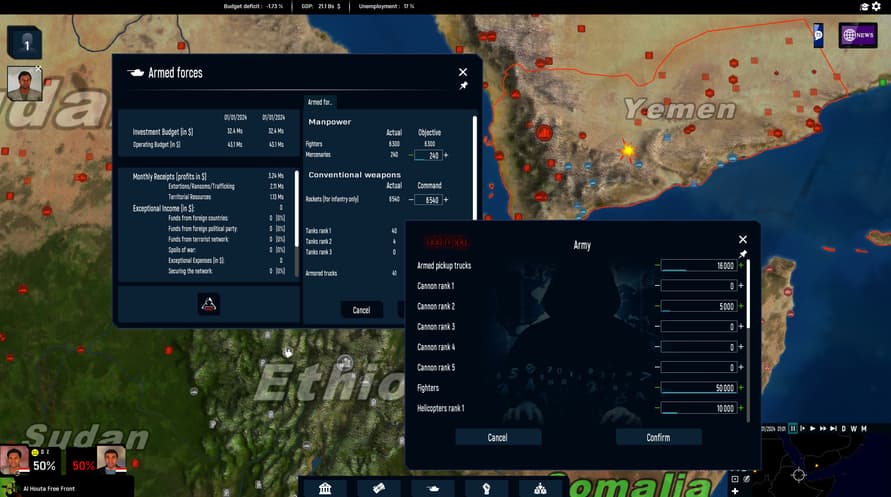 Geo-Political Simulator 5 - God'n Spy Add-on