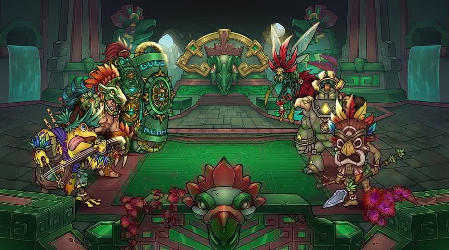 Across the Obelisk - The Sunken Temple