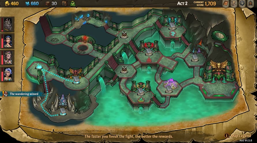 Across the Obelisk - The Sunken Temple
