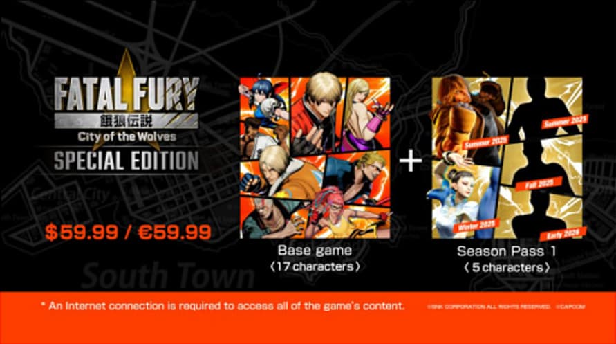 FATAL FURY: City of the Wolves Special Edition