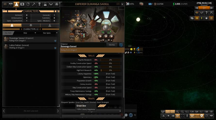 Distant Worlds 2: Factions - Atuuk and Wekkarus