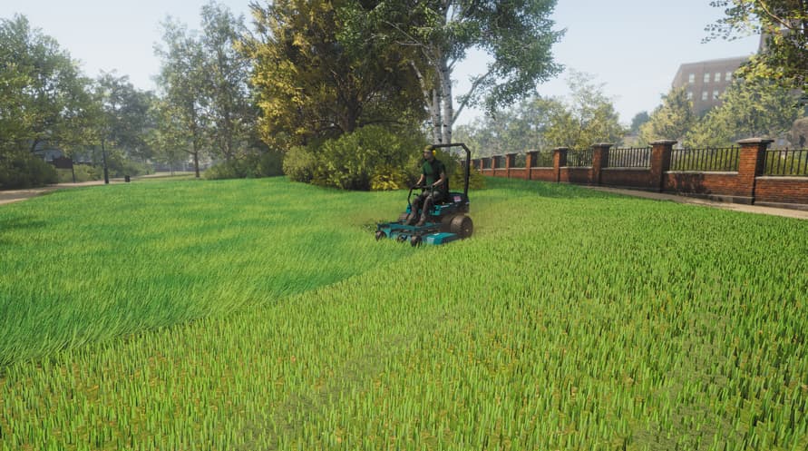 Lawn Mowing Simulator - Heritage Park