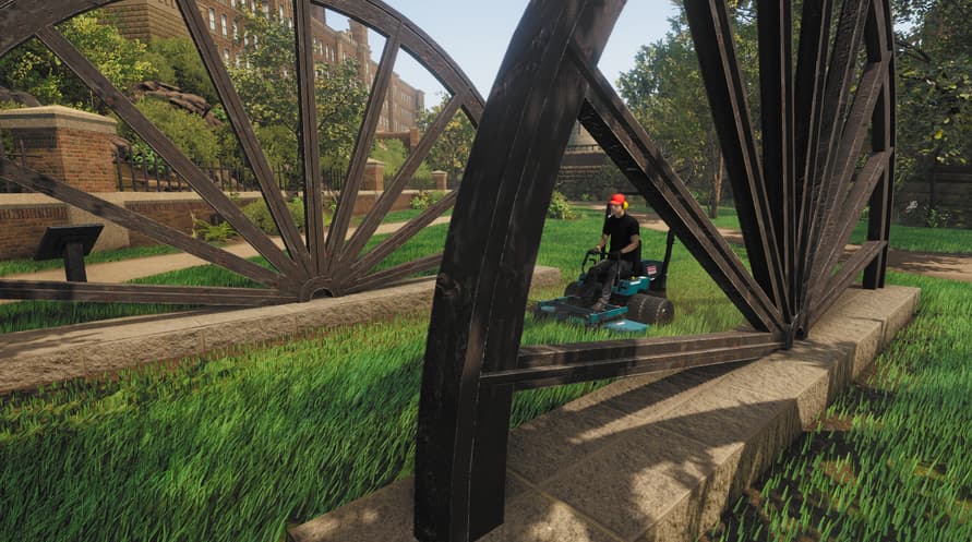 Lawn Mowing Simulator - Heritage Park