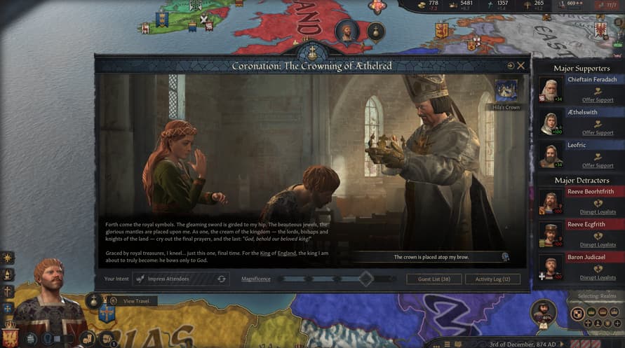 Crusader Kings III: Coronations