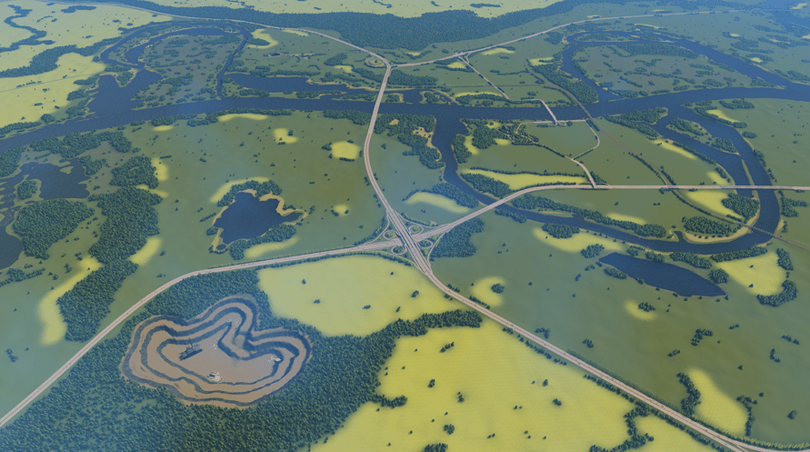 Cities: Skylines - Content Creator Pack: Map Pack 4