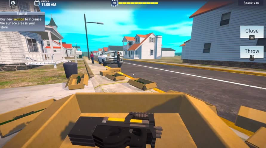 Gun Center Simulator