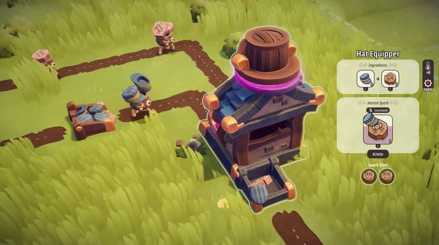 Oddsparks: An Automation Adventure - Hats & Helmets