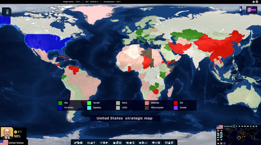 Geo-Political Simulator 2026 Edition